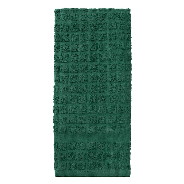 Ritz Concepts Solid Kitchen Towel 100 Cotton Terry Dark Green 15320 Zoro